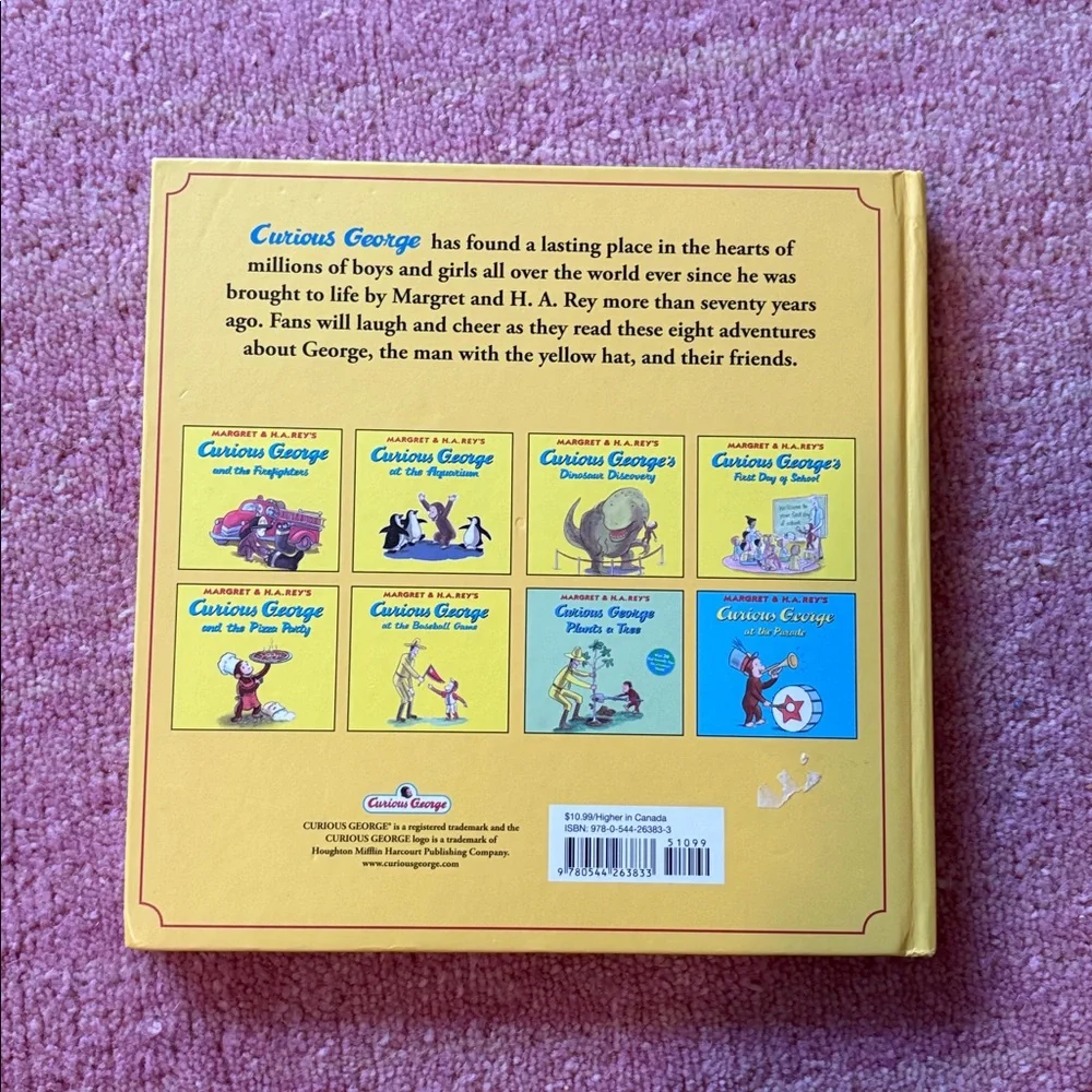 Curious George 8 Stories to Share Book